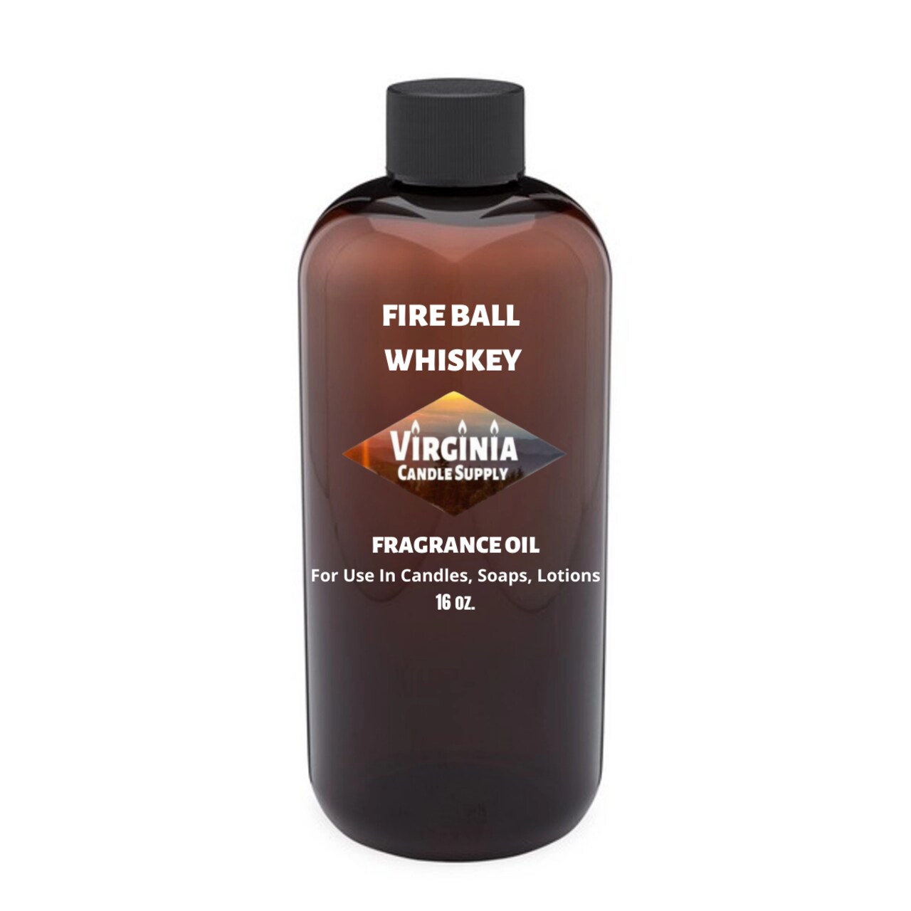 Fireball Whiskey Fragrance Oil (Our Version of the Brand Name) (16 oz Bottle) for Candle Making, Soap Making, Tart Making, Room Sprays, Lotions, Car Fresheners, Slime, Bath Bombs, Warmers…